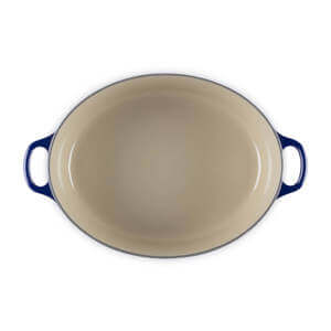 Le Creuset Indigo Cast Iron Oval Casserole 31cm